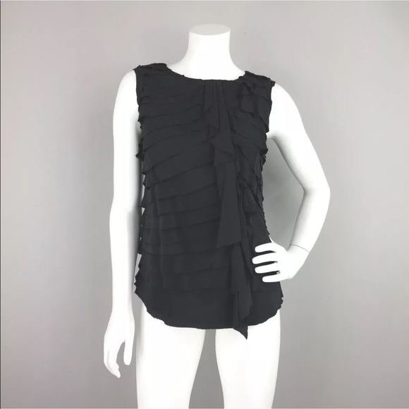 tory burch ruffle shell top